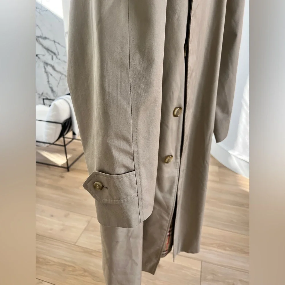 Vintage Burberry Nova Check Trench Coat - Picture 2 of 14